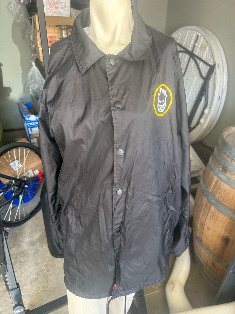 Spitfire Jacket - "The End" - Mens skate jacket size large as is condition